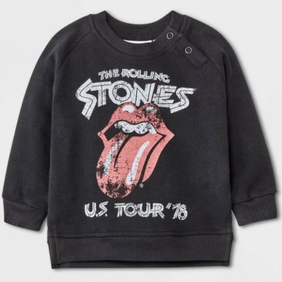 Newborn Rolling Stones Crewneck and Jogger Set - Picture 2 of 4